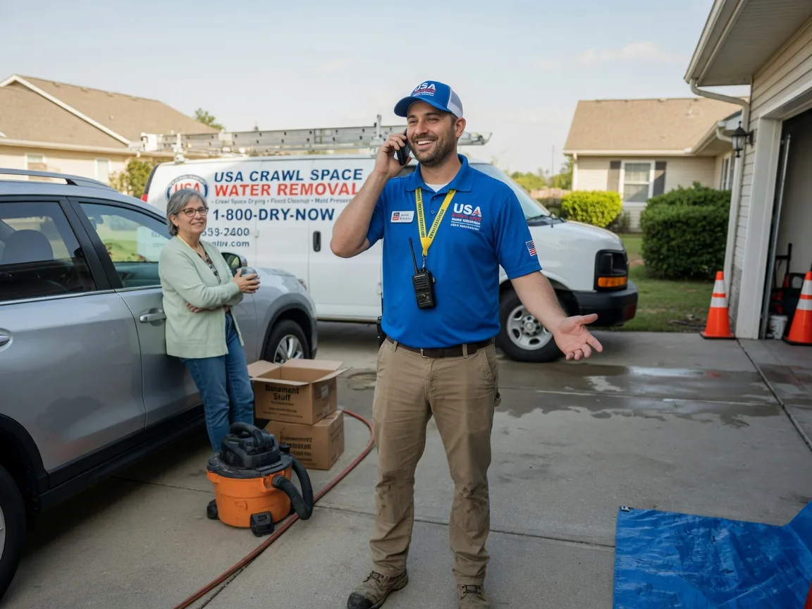 Crawl Space Water Removal Brantwood, WI FAQs